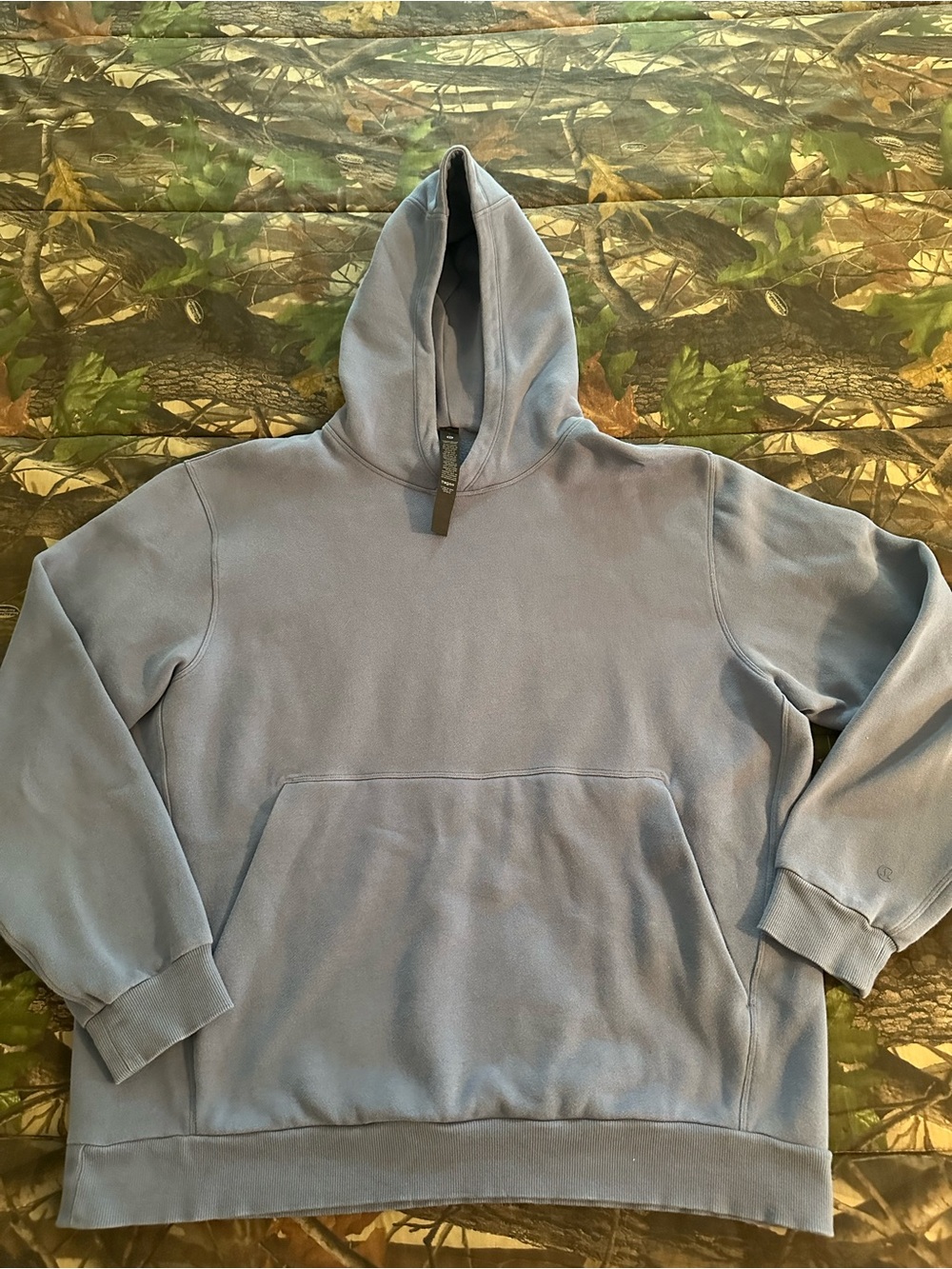Lululemon Men's Teal Pullover Hoodie